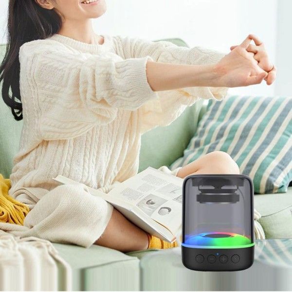 Bluetooth 5.0 Cool Rgb Mobile Outdoor Mini Portable Wireless Speaker