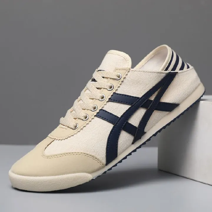 Men's Front Lace-Up Sports Outdoor Running Fashion Casual Two Wear Sneakers