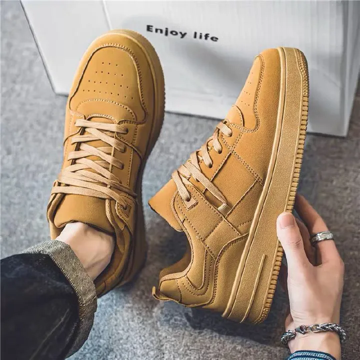 Men's shoes new breathable shoes for male students, trendy and versatile men's casual sports board shoes, trendy shoes