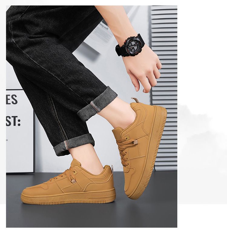 Men's shoes new breathable shoes for male students, trendy and versatile men's casual sports board shoes, trendy shoes