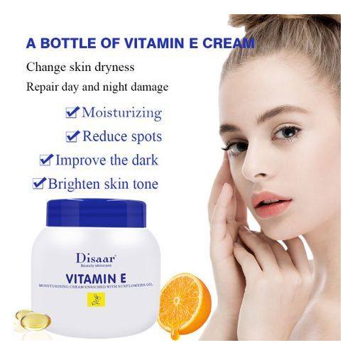 Disaar Moisturizing Skin Care Cream Vitamin E & Sunflower Oil Cream