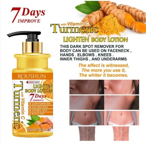 Roushun TURMERIC Body Lotion with Vitamin C