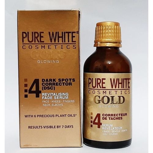 Pure White Gold Glowing Dark Spot Corrector Serum - 50ml