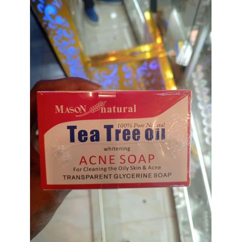 Mason Natural Tea tree oil whitening acne soap