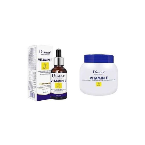 Disaar Vitamin E Skin Care Cream + Serum With Sunflower Oil