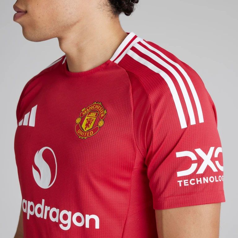 Manchester United 24/25 Home Fan Kit Jersey Unnofficial Version with B.Fernandes 8 EPL Printing