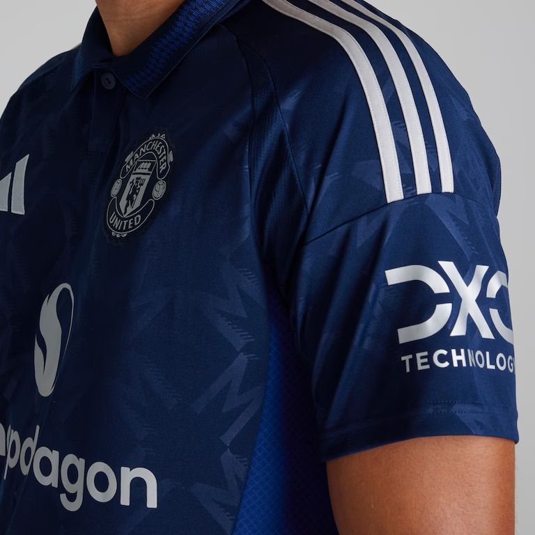 Manchester United 24/25 Away Jersey Fan Kit Unofficial Version with custom Print