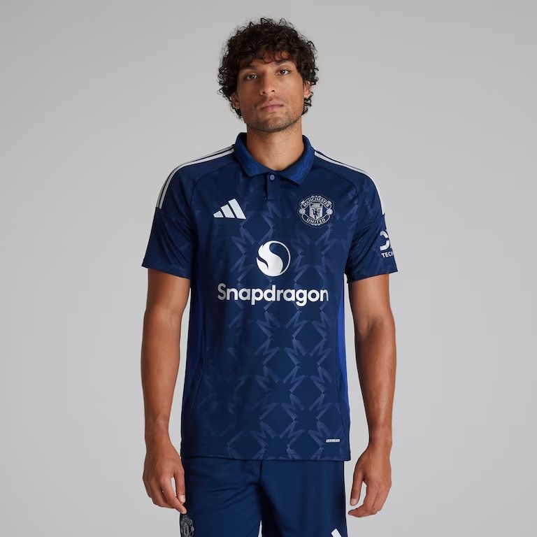 Manchester United 24/25 Away Jersey Fan Kit Unofficial Version with custom Print
