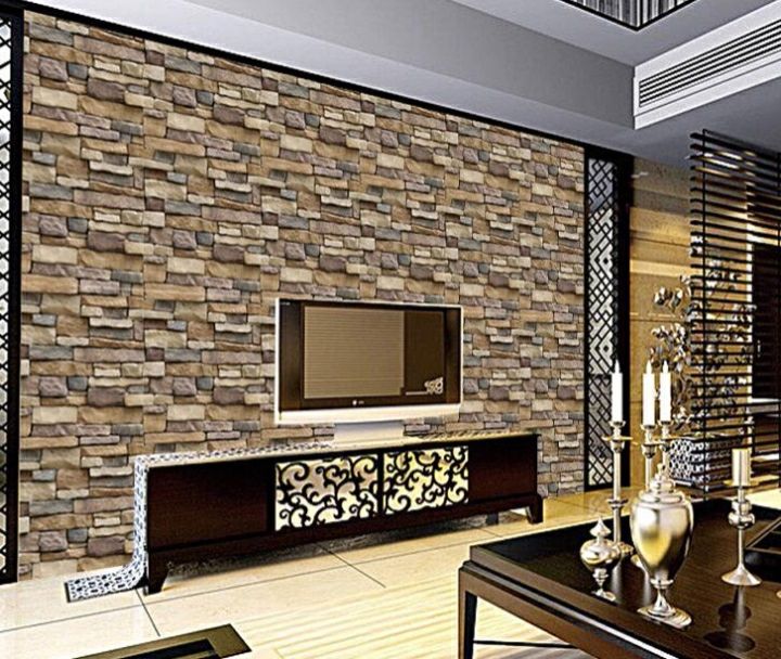 High Quality 3D Modern Wallpaper For Home and Office + Free Glue