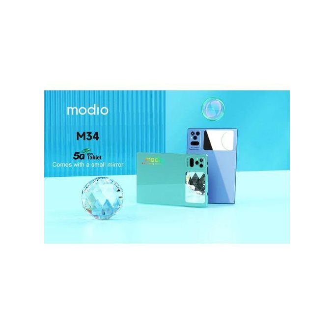 Modio M34 Tablet 8GB+512GB 10.1 Inch 13MP Camera, LTE Dual SIM + Mouse & Keyboard