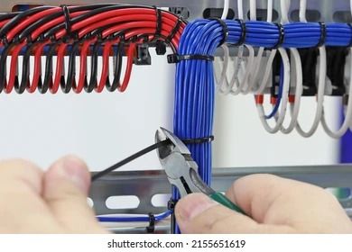 100PCS Nylon Self Locking Cable Ties Zip Tie Wraps