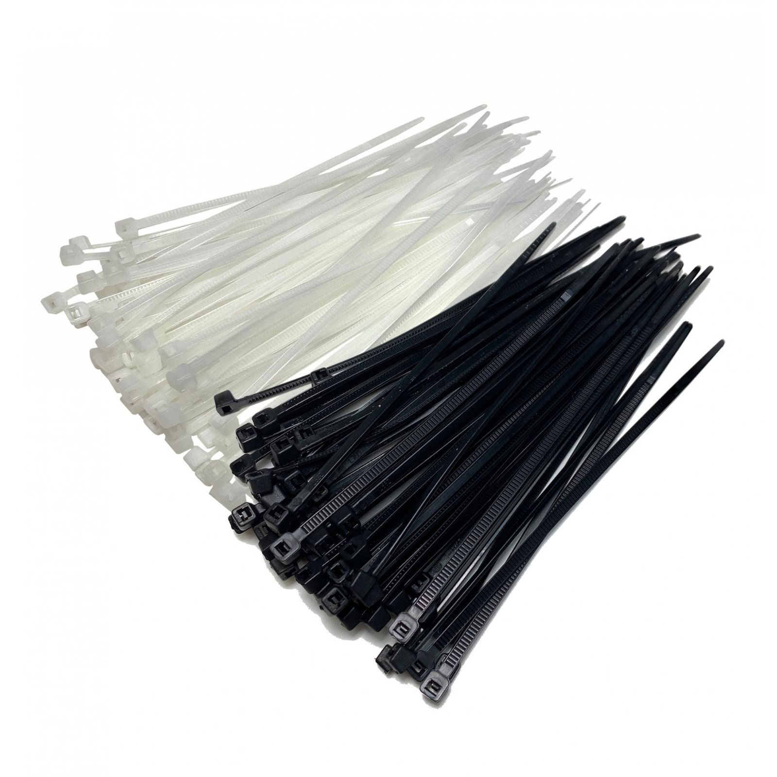 100PCS Nylon Self Locking Cable Ties Zip Tie Wraps