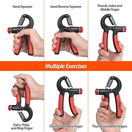 XQ MAX 10kg to 50kg Adjustable Hand Grip Trainer