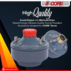 5 Core PA Horn Speaker PMPO Compression Driver Throat Mounting Bracket Included of