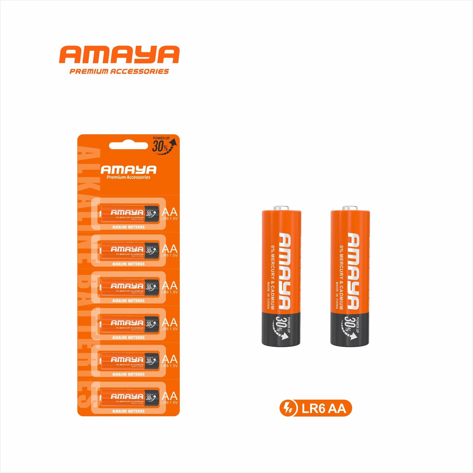 Amaya Alkaline batteries 1 Pair