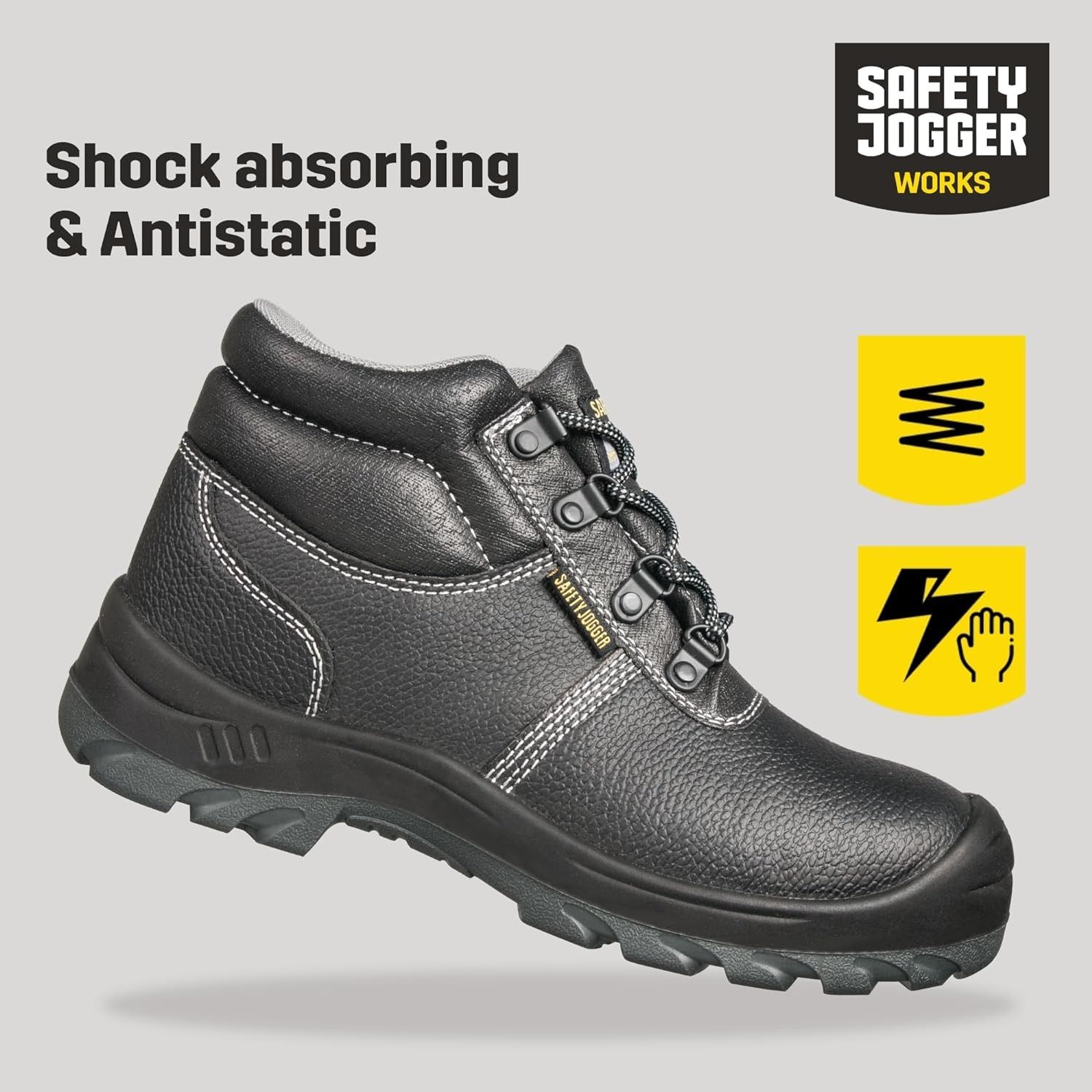 Safety Jogger Safetoe Boots | Steel Toe Work Boots For Men