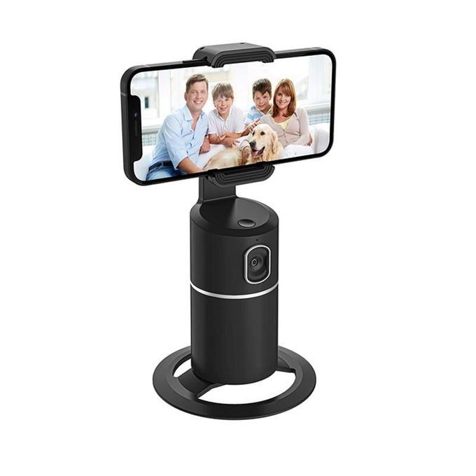 Auto Face Tracking Stand No App 360° Rotation Phone Mount Smart Shooting Gimble Stabilizer For Phone Live Vlog Streaming Video