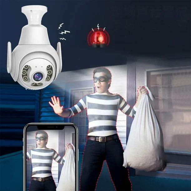 Wireless AI Home Phone Remote Monitor Intelligent HD Wifi Camera Voice Intercom n monitoring for home remote indoor high-definition night vision, 360 degree rotating Camera