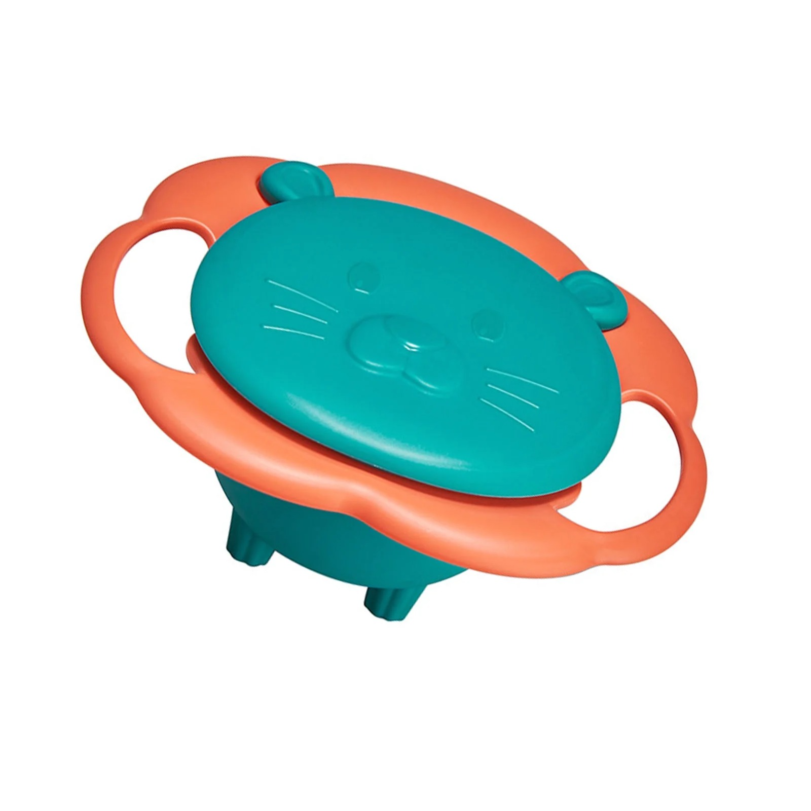 Universal Bowl Children Rotary Balance Novelty 360° Rotate Spill Proof Feeding Dishes Baby Training Rotary Balance Toy