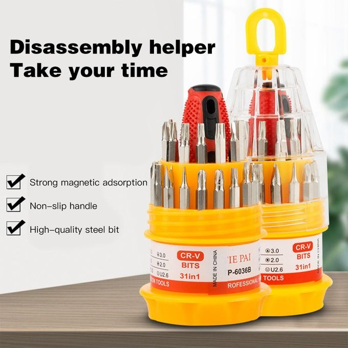 31-In-1 Screw Driver Set