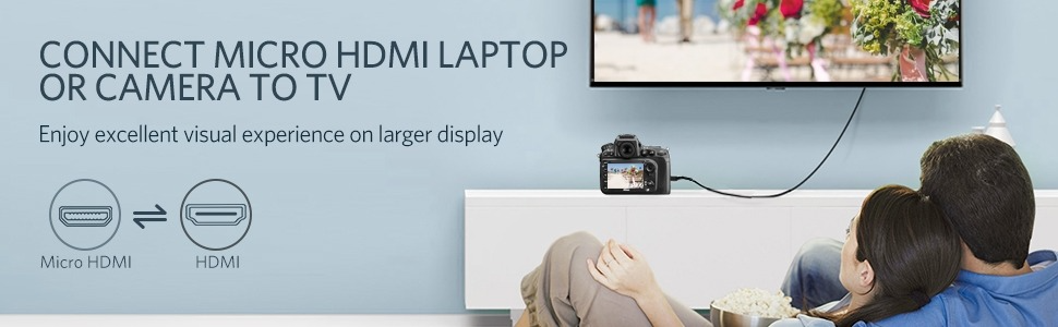 MICRO HDMI To HDMI CONNECTOR