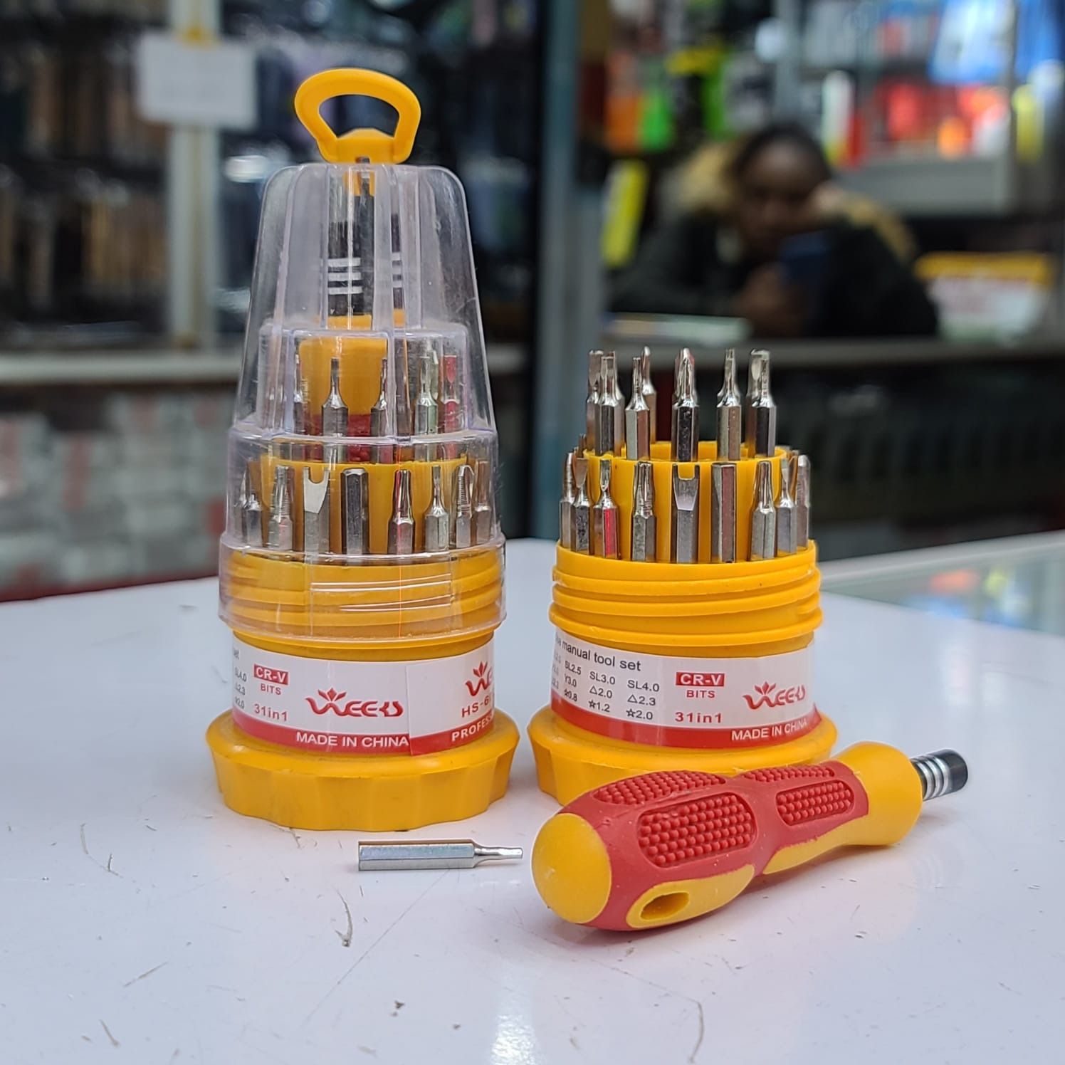 Magnetic Screw Driver 31 in 1 Tool Kit Set
