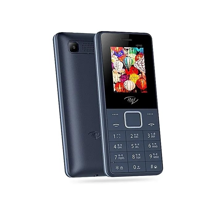 Itel 2163 Network: 2G SIM: Dual Line Two SIM Card Screen Size: 1.8 inches Battery: 1,000mAh RAM: 4MB Internal Memory: 4MB