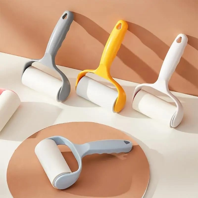 Sticky Lint Roller, Pet Hair Roller, Dog & Cat Hair Remover Kit