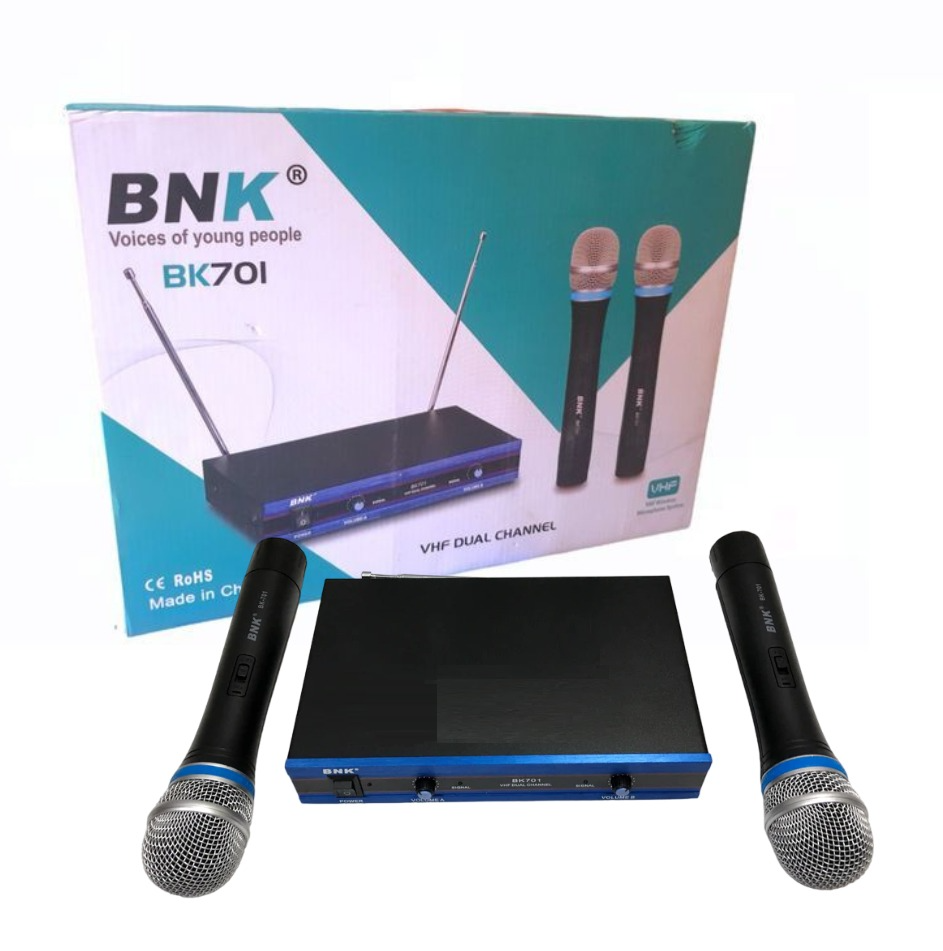 BNK Wireless microphone-2 microphones BK-701