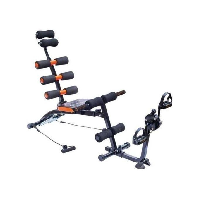 7 In 1 ABS Fitness Machine With Bike Pedals - Home Gym Fitness Bench