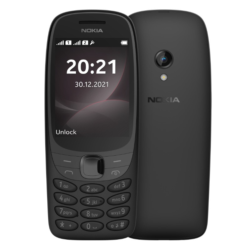 Nokia 6310 (2021) Smartphone 2.8 Inch Screen Dual SIM Phone 2G Call Rear Camera 0.5MP Shock Resistant and Durable Super Strong Battery