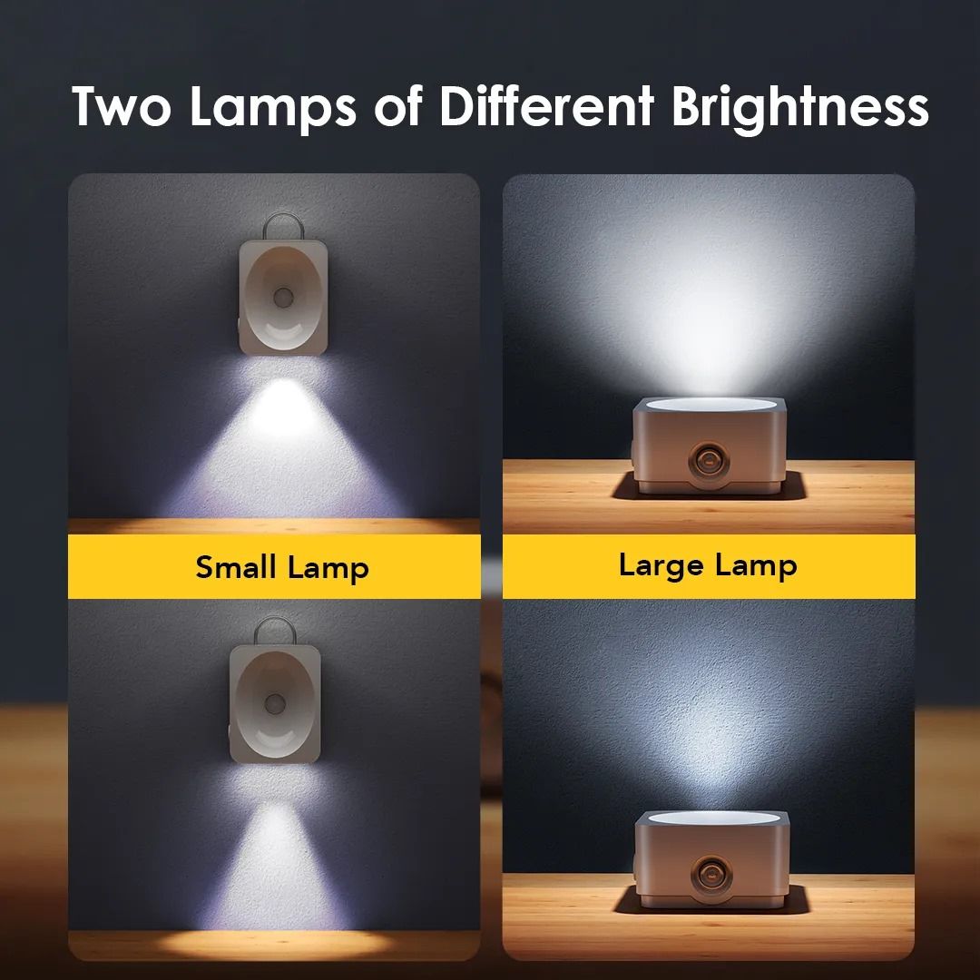 oraimo SmartLamp Solar 2Pcs 450mAh Smart Lamp Solar