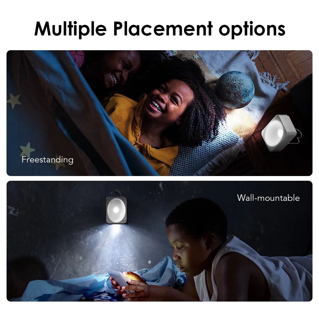 oraimo SmartLamp Solar 2Pcs 450mAh Smart Lamp Solar