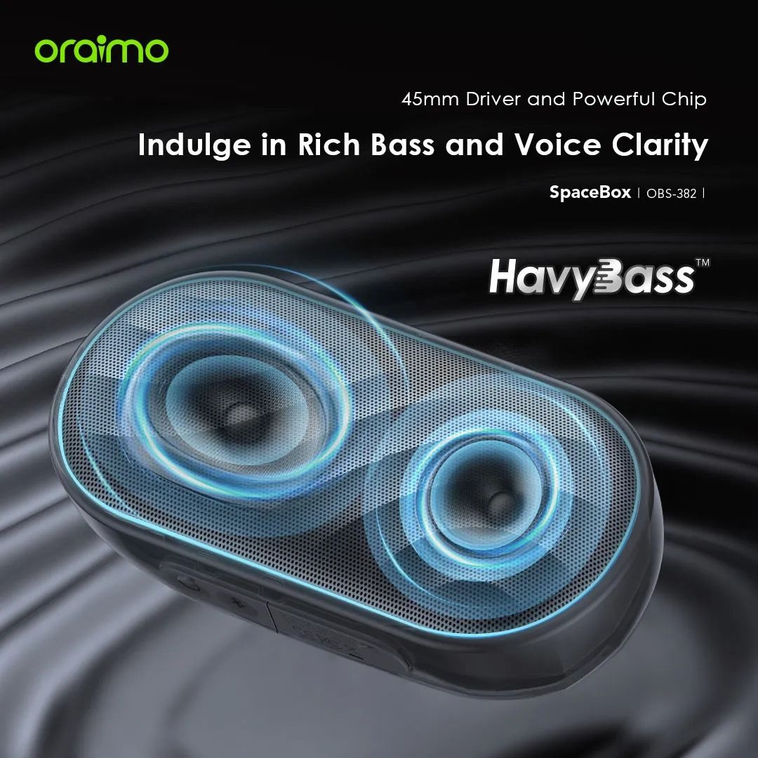 oraimo SpaceBox 8W FM Wireless n Bluetooth Speaker