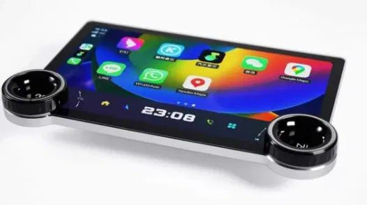 Original 10.1 inches Dual Knob Car Android Stereo Music System AHD Carplay (4GB + 64 GB)