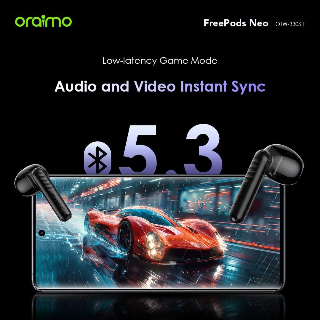 oraimo FreePods Neo Half In Ear True Wireless Earbuds