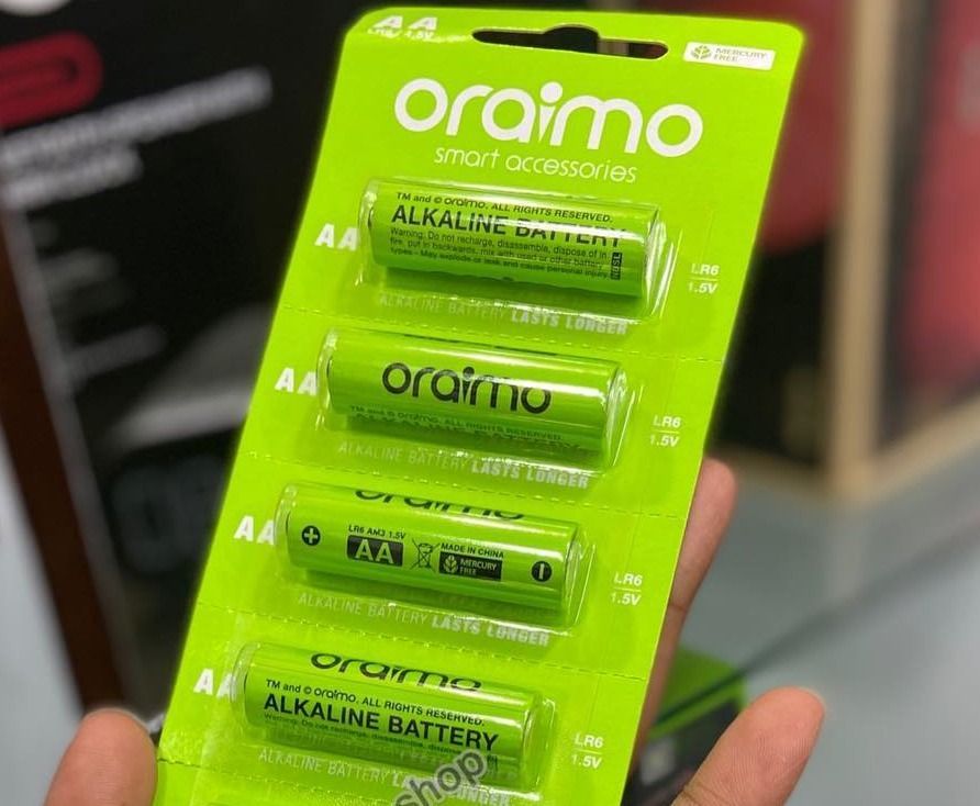 Oraimo Dry Phone Battery, Quick Charging, Anti-Leak, Anti-Corrosion, Long-Lasting Power, Mercury Free