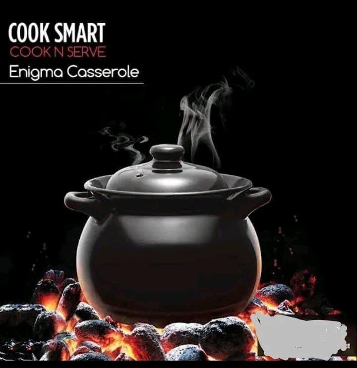 6 Litres Ceramic Porcelain Casserole Cooking pot