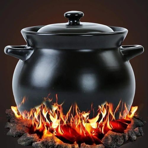 6 Litres Ceramic Porcelain Casserole Cooking pot