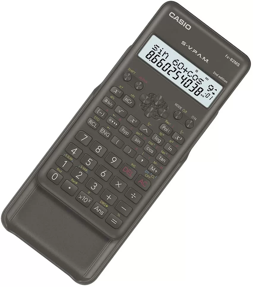 FX-82MS 2- Line Display Scientific Calculator for High School and College Students