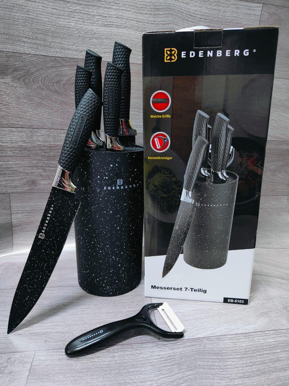 Edenberg Marble High Quality Kitchen Knife 6Pcs Set (Original)