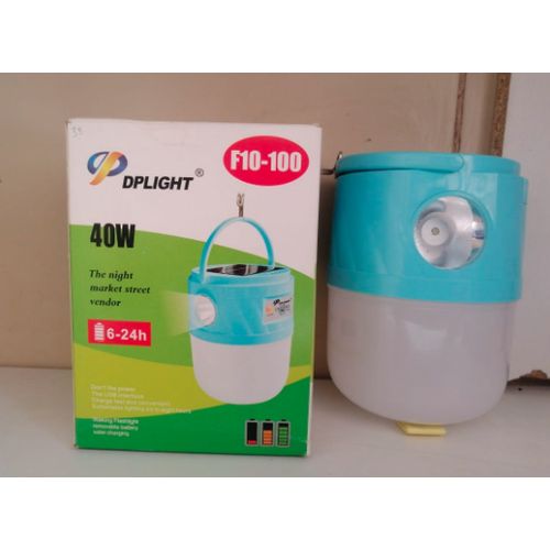 Dp Light 2in1 40W LED Solar and Rechargeable Bulb Torch and Lamp