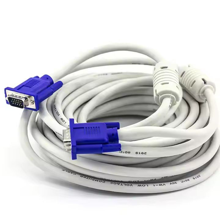 Long and high Quality VGA to VGA Cable, Male to Male VGA Video Cable for Computer & Projector