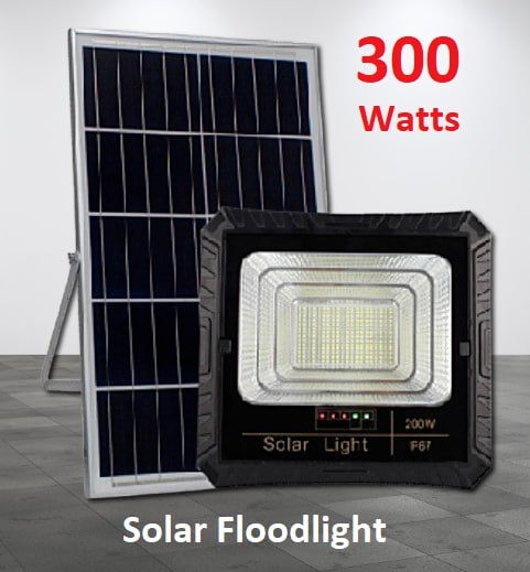 Solar Light 60W-1000W Solar Flood Light with remote - Dusk To Dawn Security Lighting
