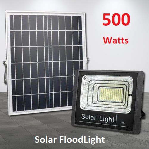 Solar Light 60W-1000W Solar Flood Light with remote - Dusk To Dawn Security Lighting