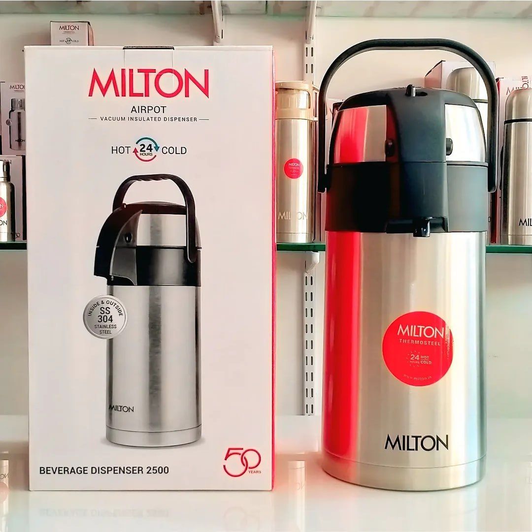Premium Range of Stainless Steel Airpot Coffee / Tea / Hot Water Vacuum flask / dispenser