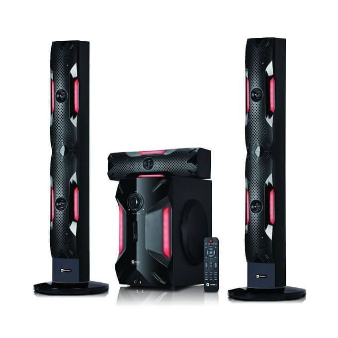 Sayona / Boommaster Home Theater System 18000-Watts PMPO 3.1 Channel Tall Boy Subwoofer - One Year Warranty