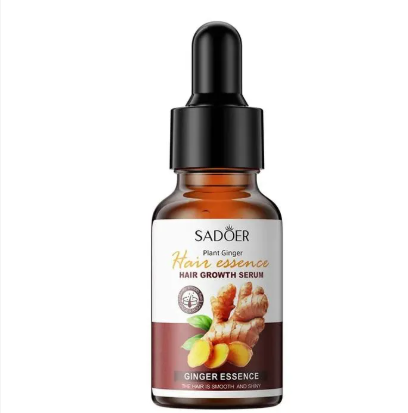 Sadoer Hair Care Serum, Hair Essence  Ginger Hair Growth Based Product, Effective in Hair Growth,Moisturizing and Softening Forked Hair