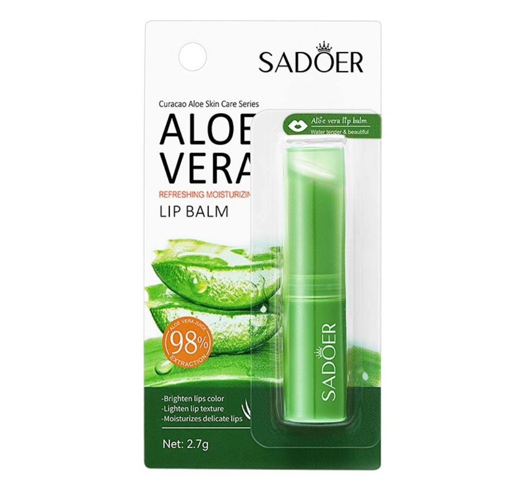 Sadoer lip balm, moisturizing sadoer hydrating removes darks pigments lip care beauty healty