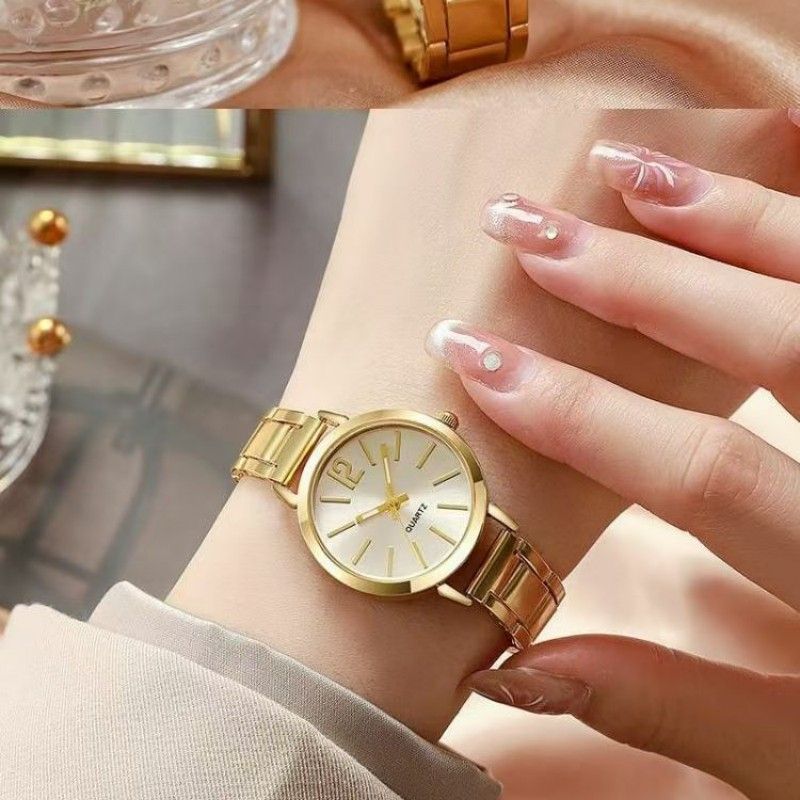 2Pcs/Set Quartz Women Watches Bracelet Jewelry Set Female Wrist Watch Ladies Watches